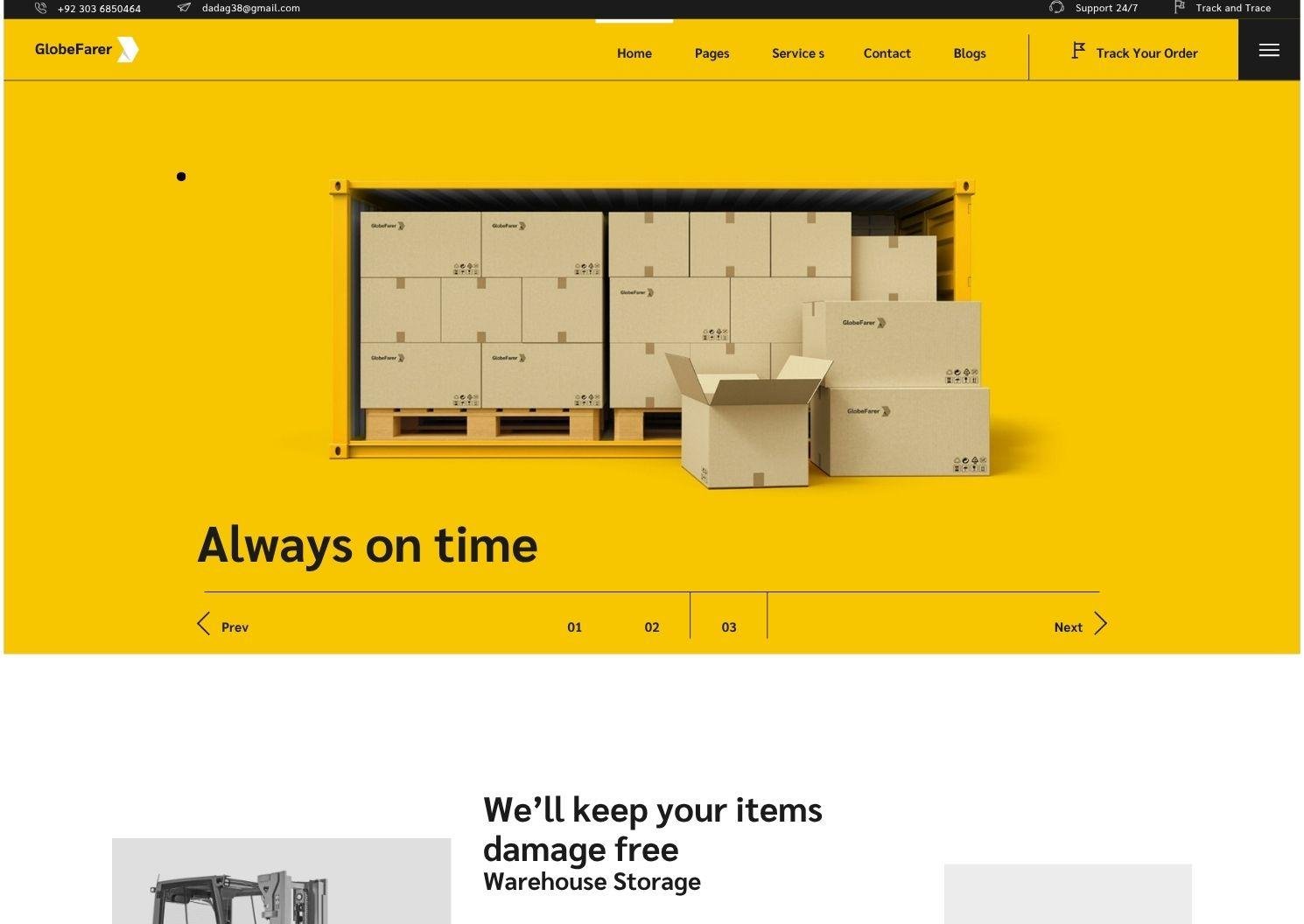 Modern Shipping & Logistics Solution