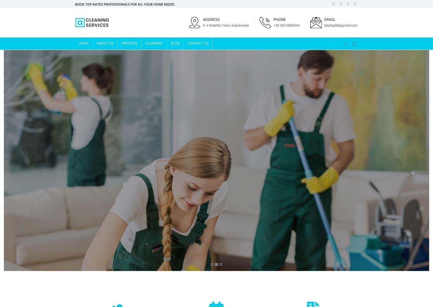 Cleaning Services WordPress Theme